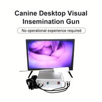 KT-W209-2 Instrument d'insémination vétérinaire numérique AI visible, pistolet d'insémination artificielle pour vaches et chiens