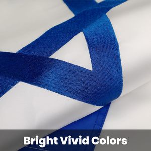 Chất lượng cao polyester Israel cờ cho xe bán buôn khuyến mại sinh động in ấn - Product Image 6