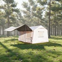 Carpa Inflable para Camping, Cuatro Estaciones, Apertura Automática Rápida, Diseño Dos en Uno, Gran Claraboya, Oferta 2026