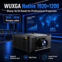 Projecteur laser 3LCD WUXGA 25000 ANSI Lumens pour grandes salles, scènes et expositions, fabrication OEM ODM