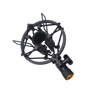 Clip de estudio de grabación de Metal a prueba de golpes de transferencia de cobre de 30mm soporte de micrófono de <span class=keywords><strong>araña</strong></span> soporte de micrófono de condensador y soporte - Product Image 2