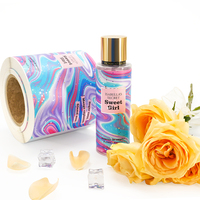 Étiquettes de bouteille en plastique de luxe personnalisées autocollant de logo en vinyle pour soins de la peau parfum rouge à lèvres-pour bouteille de lotion pour animaux de compagnie