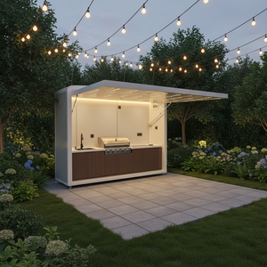 Cuisine extérieure modulaire, portable, vente directe d'usine, idéale pour les îlots de <span class=keywords><strong>barbecue</strong></span> d'hôtel et les grils de cuisine extérieure - Product Image 3