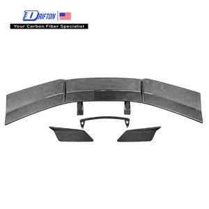 Aileron arrière pour Chevrolet Corvette C8 Z06 Z07, style ZR1, en fibre de carbone sèche, 2020-2026 - Product Image 1