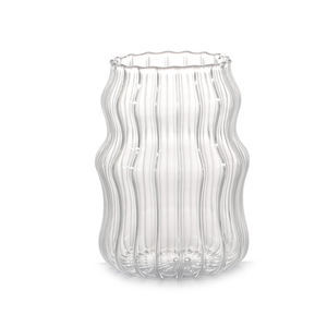 INS Curve Fat Cup alto borosilicato material resistente al calor taza de leche de vidrio <span class=keywords><strong>desayuno</strong></span> taza de café - Product Image 6