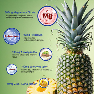 Gotas Líquidas de Potasio y Magnesio con CoQ10 y Complejo de Vitamina B, Ayudan a Mejorar la Concentración y la Relajación Muscular - Product Image 2