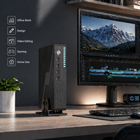 Mini PC, Mini Ordenador para Juegos I9-9900T/9700F/9400F GTX1650 4G Wifi6, Salida de Pantalla Dual, Host Portátil, Ordenador para Oficina en Casa, MINI PCS