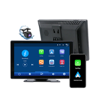 Reproductor multimedia AirPlay Miracast con pantalla táctil para coche, Android, CarPlay, 9 pulgadas