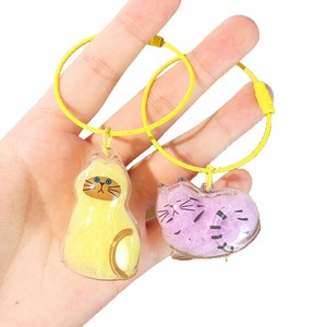 [Haute Qualité] Pendentif en Acrylique Transparent Style Mignon pour Collection de Poils d'Animaux, Garde les Poils de Chat et de Chien Précieux, Breloque Porte-clés Souvenir - Product Image 5