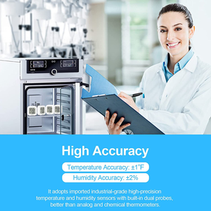 Termómetro Higrómetro Digital LCD Portátil Pequeño para Interiores, con Diseño de Cara Sonriente, Venta Caliente de Fábrica - Product Image 5