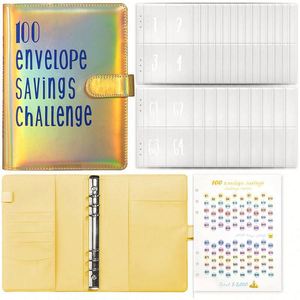 Carnet de budget et enveloppes de trésorerie pour le défi d'épargne de 100 jours, personnalisable en gros - Product Image 4