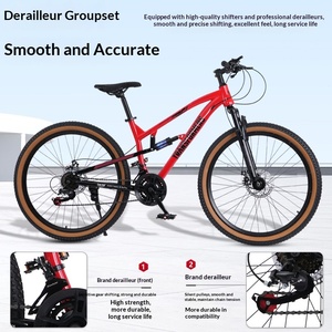 <span class=keywords><strong>Bicicleta</strong></span> de Montaña para Niña, Cuadro de Aleación de Aluminio, Doble Freno de Disco, Suspensión Trasera, Velocidad Variable, Absorción de Impactos, <span class=keywords><strong>26</strong></span> Pulgadas - Product Image 3