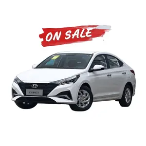 Hyundai-coche pequeño con combustible Solaris, 5 asientos, gran oferta en Rusia, precio económico