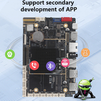 HP-328 carte mère android Rockchip RK3288 CPU 2G/4G/8G/16G RAM HD-MI LVDS EDP 6 * USB 2.0 4 * COM 1 ou 2 LAN pour android mini pc