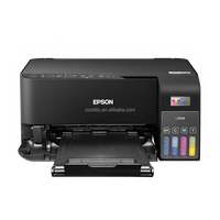 Impresora de Inyección de Tinta L3318, Tamaño A4, 4 Colores, Impresora Digital de Sublimación, Marketing Inalámbrico, Impresión y Escaneo de Papel con Tecla de Acceso Rápido
