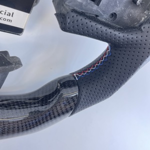 Volant en fibre de carbone unique avec éclairage LED pour Renault <span class=keywords><strong>Mégane</strong></span> / Scénic - Product Image 4