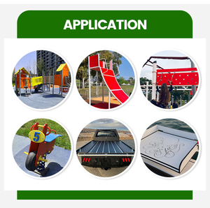 Hai màu <span class=keywords><strong>HDPE</strong></span> tấm cho trẻ em thiết bị sân chơi Shock-Absorbent, không độc hại, chống xước - Product Image 5