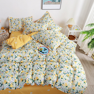 格安価格のクイーンサイズパキスタン製ベッドシーツ - Product Image 4