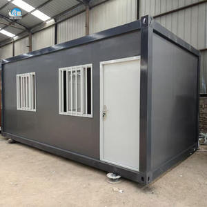 บ้านสำนักงานกลางแจ้งและบ้านคอนเทนเนอร์สำเร็จรูป ติดตั้งง่าย โครงสร้างประหยัด บ้านคอนเทนเนอร์ราคาถูก - Product Image 4