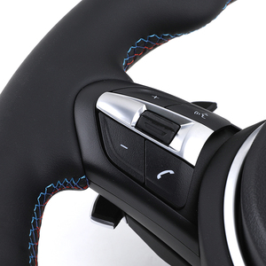 <span class=keywords><strong>Volante</strong></span> deportivo <span class=keywords><strong>M</strong></span> de cuero personalizado para <span class=keywords><strong>BMW</strong></span> <span class=keywords><strong>Serie</strong></span> <span class=keywords><strong>3</strong></span> E60 E65 E66 X5 E70 X6 E71 E90 E91 - Product Image 3