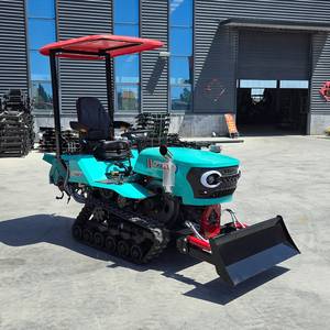 Mini tracteur chenillé 25/35 CV à bas prix avec pompe et boîte de vitesses pour l'agriculture et les rizières - Product Image 1