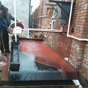 छोटे से सोने प्रसंस्करण संयंत्र सोने की वसूली उपकरण गुरुत्वाकर्षण जुदाई मशीन छोटे गोल्ड शेखर तालिका - Product Image 5