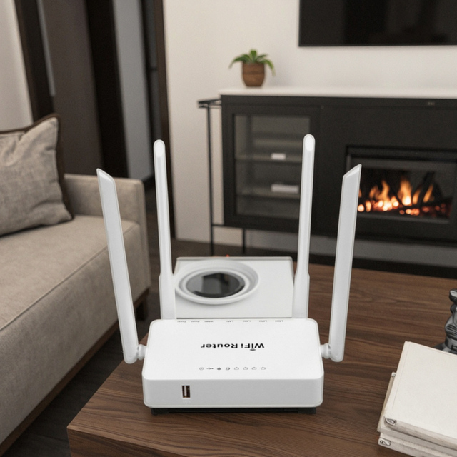 Outdoor Home WiFi Router USB Interface WPS Encryption 300mbps 192.168.1.1 Modem New Firewall Included