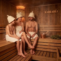 Chapeau en feutre de laine isolant thermiquement pour sauna, accessoire de sauna confortable, protège le cuir chevelu et les cheveux de la chaleur, réduit la sécheresse causée par