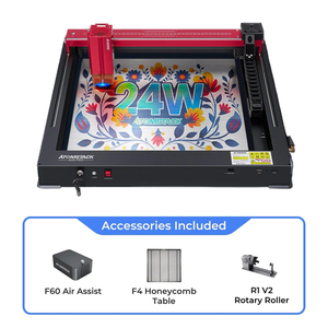 Atomstack A24 Pro 120W Tất Cả Trong Một Thế Hệ 2 Laser Engraver Hỗ Trợ 400 + Màu Sắc Khắc 600 mm/giây Tốc Độ Khắc - Product Image 4