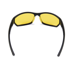 Date <span class=keywords><strong>2020</strong></span> hommes mode noir cadre jaune lentille nuit conduite sport lunettes de soleil - Product Image 4