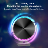 YTGEE nouveau 15W aimant de charge rapide 360 rotation évent téléphone portable chargeur sans fil de voiture magnétique avec lampe LED pour iPhone 12 13