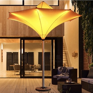 Modern LED Flower Shape Solar <b>Umbrella</b> Garden Sets for Patio Poolside Beach-for Parasol - Product Image 6
