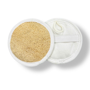 Éponge de massage en loofah KB Eco Life, fabrication vietnamienne, vente chaude 2025, pour la sécurité de la peau, nettoie les cellules mortes de la peau, forme ronde - Product Image 4