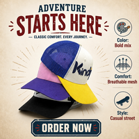 Gorra Trucker Personalizada de 5 Paneles con Logotipo en Relieve, Diseño Unisex de Algodón para Deportes al Aire Libre, Ciclismo, Running y Uso Diario