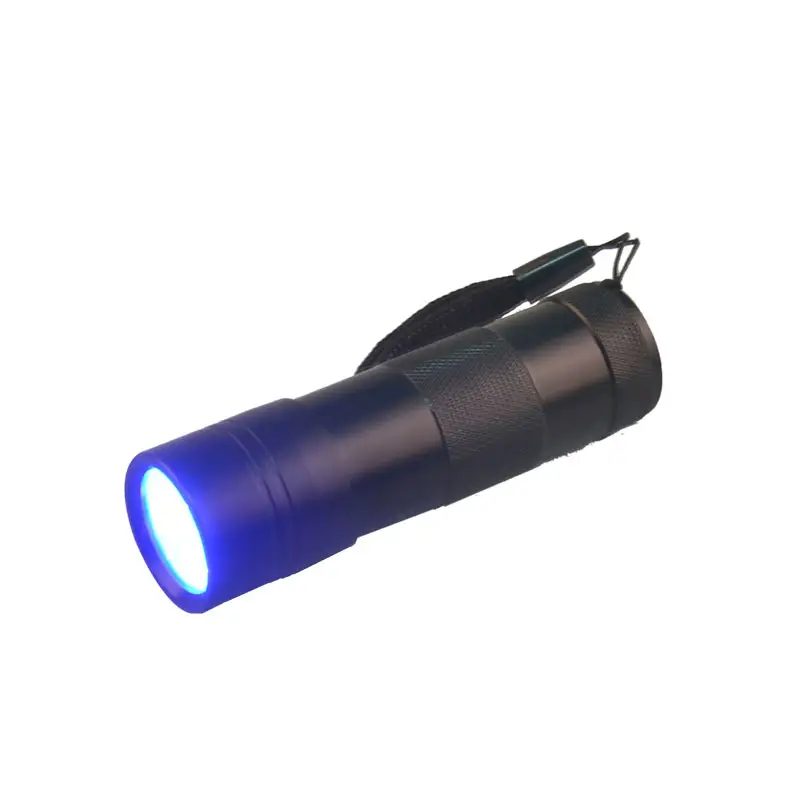 2021 Portable Mini Pocket UV Light Lamp For Nails Multifunctional Waterproof 12 Led UV Flashlight Night