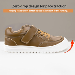 Giày chạy bộ da không gót, kiểu dáng tối giản, mũi rộng, có logo tùy chỉnh, dành cho cả nam và nữ, đi bộ ngoài trời - Product Image 4