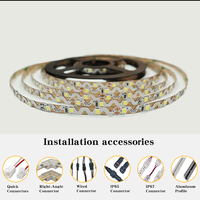 S-Typ 2835 LED-Streifenleuchte 24V 12V IP20 Flexibles Kupfer-PCB Weiches Gleichmäßiges Leuchten Anpassbare Farben & Längen Beleuchtungsingenieur