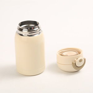 Mini fiaschetta sottovuoto in acciaio inox 350ml simpatico portatile cartone animato bottiglia d'acqua per bambini piccoli bollitori termos - Product Image 3