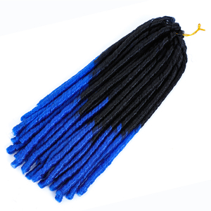 100% sintético <span class=keywords><strong>Kanekalon</strong></span> fibra ganchillo tejido ébano de Nina pelucas temor cerradura de <span class=keywords><strong>pelo</strong></span> - Product Image 1