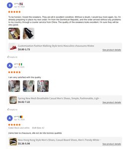 Chaussures de marche décontractées pour hommes, tige en maille respirante, semelle extérieure en EVA, toutes saisons, tendance de la mode, taille 38 à 45 - Product Image 6