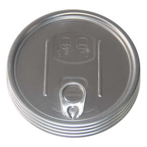 Düşük adedi alüminyum B64 kapak halkası çekme Tab B64 hafif ağırlıklı Sot Can içecekler için kolay açık uç - Product Image 4