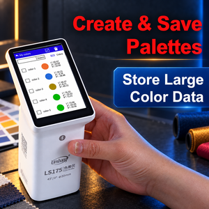 Lector de Color de Tela Portátil LS175 con Apertura Grande de 20 mm, Aplicación Bluetooth y Compatibilidad con RAL Pantone para Control de Calidad Textil - Product Image 3