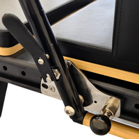 Reformer de Pilates con Torre Comercial de Aluminio, Reformer de Pilates con Plataforma Trasera Allegro 2 con Torre