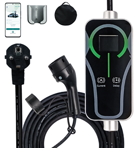 Nuevo Cargador Portátil para Vehículos Eléctricos de 3.5kW Tipo 2 AC 32A 100-110V con Certificación Europea AC1628(E2) - Product Image 1