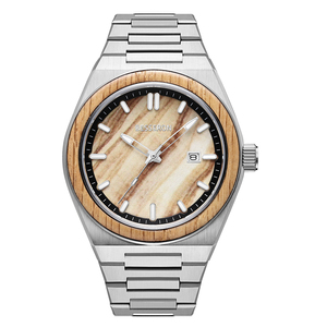 Reloj de Cuarzo con Caja de Acero Inoxidable 316 Resistente al Agua 5ATM, con Manecillas Luminosas para una Medición del Tiempo Precisa - Product Image 3