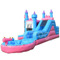Château gonflable géant pour location de fête, trampoline gonflable, maison de rebond pour enfants
