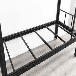 Precios baratos, <span class=keywords><strong>litera</strong></span> de <span class=keywords><strong>segunda</strong></span> <span class=keywords><strong>mano</strong></span>, muebles escolares de estilo metálico, literas de acero con marco de loft de dos pisos para niños - Product Image 5