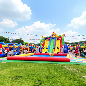 Parque Acuático Inflable con Tobogán para Uso Doméstico, Material de PVC para Niños y Adultos, Tamaño Personalizado - Product Image 1
