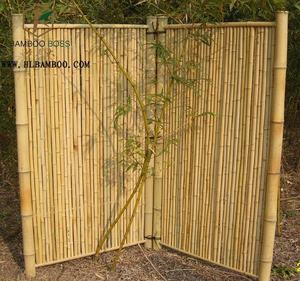 Clôture en <span class=keywords><strong>bambou</strong></span> de haute qualité pour l'intimité extérieure, jardin végétal naturel de Village, bon marché - Product Image 5