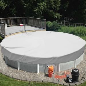 Cubierta Reforzada Resistente a Desgarros para Piscina Elevada de Invierno con Costuras Dobles para una Protección Duradera - Product Image 3